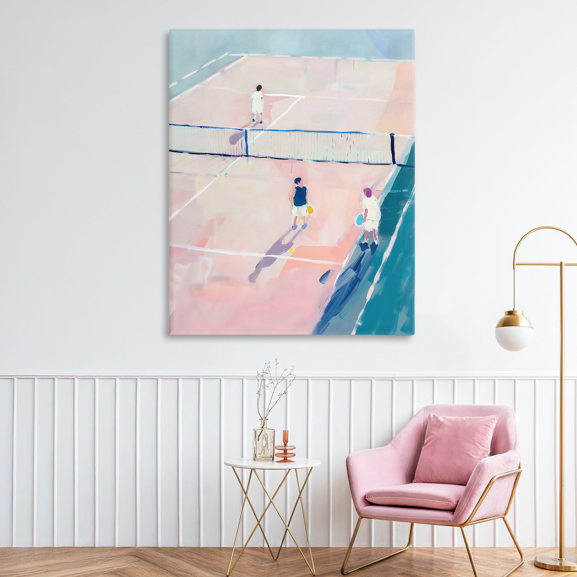 Stupell Industries Summer Game of Tennis Canvas Wall Art, design by The Prints Vibe