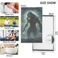 thumbnail image 6 of SKYSONIC Scary Werewolf Bathroom Towels 2 PCS, 16"x28", Cotton Bath Towel Water Absorbent Lightweight Quickdry Towels for Bathroom Ktichen Travel Gym, 6 of 7
