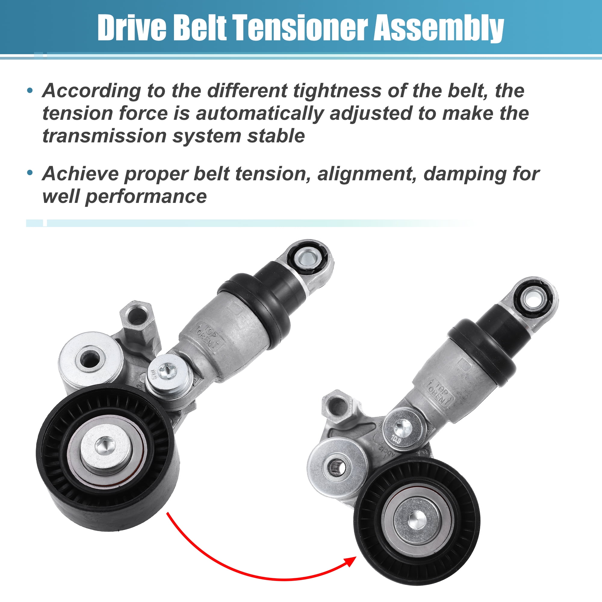 み　 Gates 39142 DriveAlign Automatic Belt Drive Tensioner