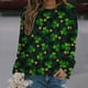 thumbnail image 2 of Gibobby Divertidas Sudaderas Sudadera con capucha de moda para mujer, camisa deportiva, informal de manga larga, camisa deportiva holgada de otoño (Glauco, XXL), 2 of 4