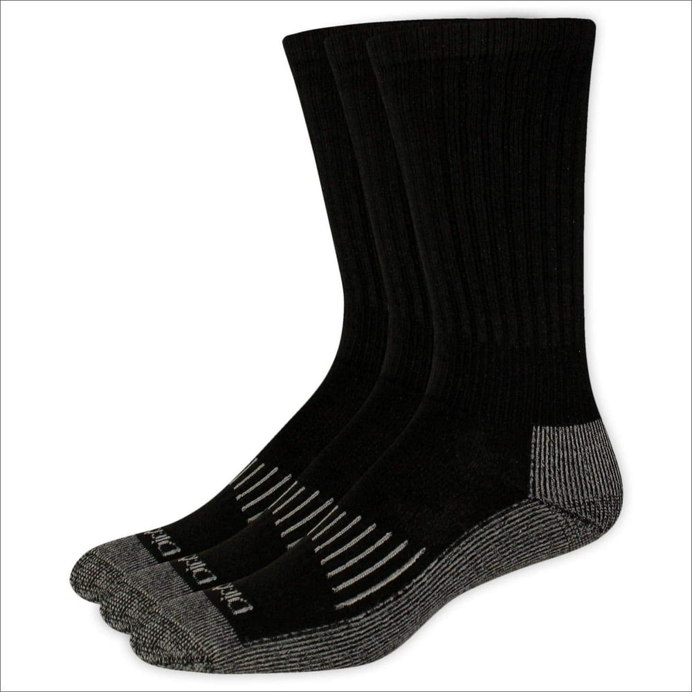 Dickies Genuine Dickies Men's Heavyweight Crew Sock, 3 Pack Walmart