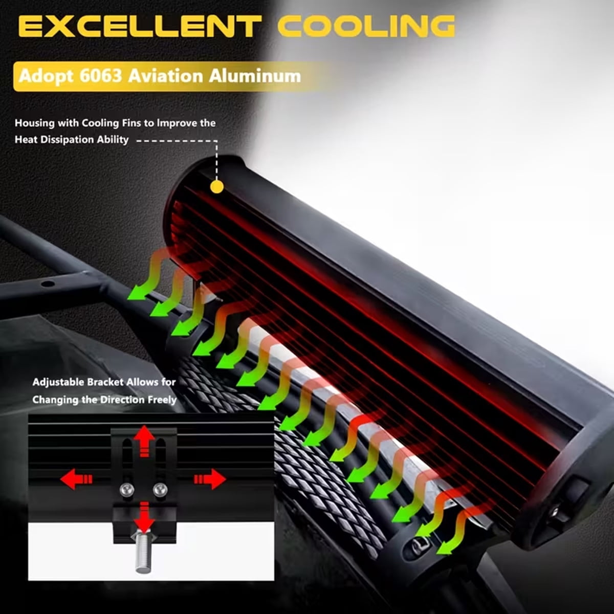 LEDMIRCY 20Inch LED Light Bar and 4Inch LED Pod Lights 2PCS with Rocker Switch Wiring Harness Kit Off Road Lights Spot Flood Combo Beam LED Driving Light Bar for Trucks ATV UTV SUV Tractor Boat
