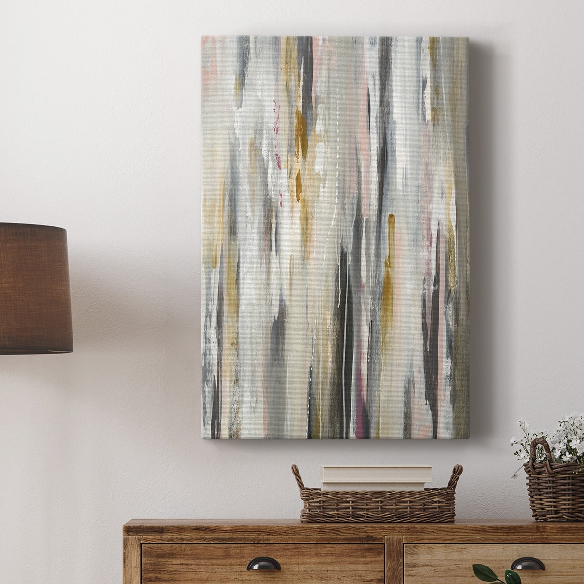 Color Ripple Premium Gallery Wrapped Canvas - Ready to Hang