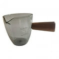 thumbnail image 4 of Taza medidora de vidrio Taza para espresso de 90 a 120 ml Taza medidora de vidrio Preparación de salsa Gris, 4 of 9