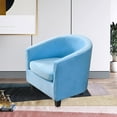 thumbnail image 7 of LINLIN Club Chair Slipcover, tub chair covers 2 piece, Universal Spandex Pattern Armchair Sofa Cover Cover Couch Slipcover for Living Room Club Bar Counter, 7 of 7