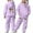 Light Purple-A, variant on LRen Girls Fall Outfits Size 8 Valentines Bowknot Print Round Neck Long Sleeve Warm Hoodie Pullover Top and Long Sweatpants Set Fashion Fall Toddlers Girls Clothing
