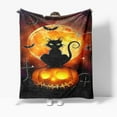 thumbnail image 3 of Xmas Rat Fll Digital Blanket Nap Blanket, 3 of 5
