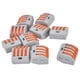 thumbnail image 1 of Bloque de terminales de conductor Pushin, 25 piezas, conectores de cable compactos de palanca de 4 vías, conector de cable de empalme, artesanía superior, 1 of 8