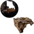 thumbnail image 3 of Cueva de piel de artificial, accesorios de decoración, agujero para tortuga Grande Cola Cueva de piel de reptil, 3 of 8