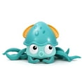 thumbnail image 1 of Electric Toy Crab with Obstacle Avoidance, with Light and Music Effect Crawling toy USB Charging,Blue Octopus, 1 of 9