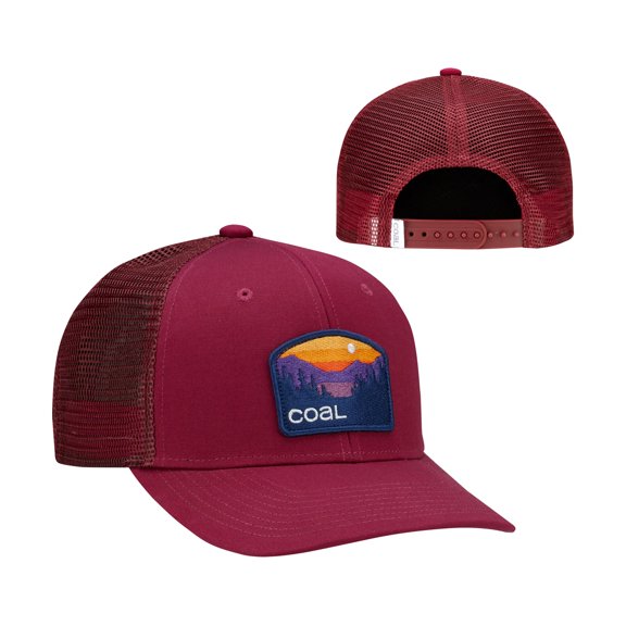 Coal Mens Hauler Low Hat, Wine, OFA