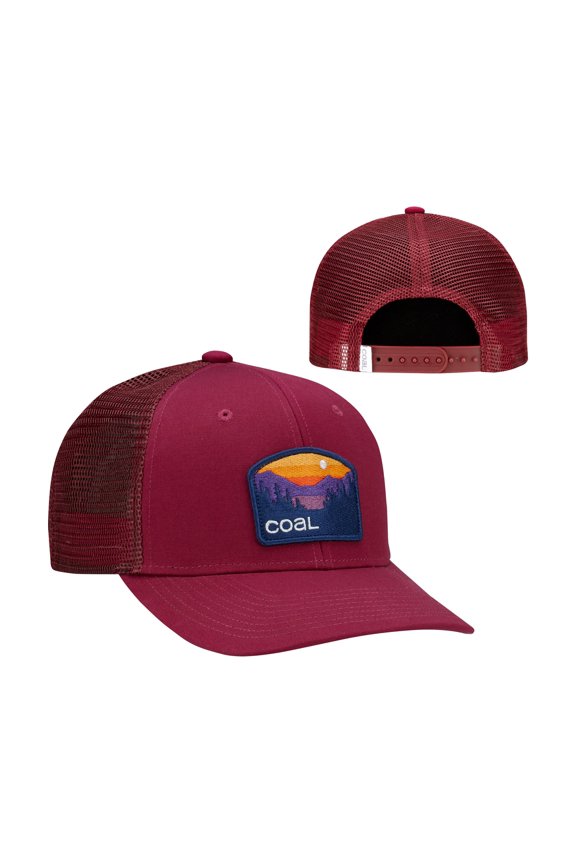 Coal Mens Hauler Low Hat, Wine, OFA