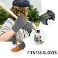 thumbnail image 6 of Eoperou 1 Pair Training Gloves Sensitive Windproof Solid Color Winter Arthritis Rehabilitation Gloves for Fitness, 6 of 8