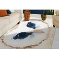 thumbnail image 4 of Farmhouse Rugs, Owl Lover Gift Rugs, Animal Rugs, Owl Painting Rug, Bathroom Rug, Living Room Rugs, Abstract Owl Rug, Front Door Rugs, 2'x3' - 60x90 cm, 4 of 8