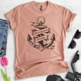 thumbnail image 2 of The Ocean Made Me Salty T-shirt, Unisex Women's Men's Shirt, Vacation Shirt, Beach T-shirt, Heather Sunset, Medium, 2 of 6
