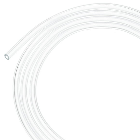 Clear Plastic Tubing, 0.06Inch(1.6mm) ID 0.13Inch(3.2mm) OD, 26ft(8m) Length Tube Vinyl Tubing For Garden