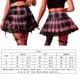 thumbnail image 2 of Falda Falda plisada estilo preppy falda acampanada de encaje Ygjytge para Mujer Rosa T XL, 2 of 6