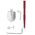 thumbnail image 2 of RC Crawler Shovel, Aluminum Alloy & Iron Adjustable Shovel Tool for 1/10 RC Crawler Trucks Metal Accessory for SCX24 Trail Rig, 2 of 7