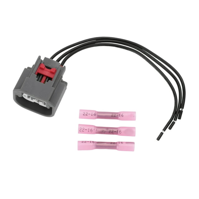 Conjunto de arnés de cableado de faros Unique Bargains No.68064998AA/645943 para DODGE CALIBER 09-11 Luz de señal de giro delantera Cable de arnés 3 terminales 15cm 1 conjunto