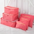 thumbnail image 2 of 6Pcs/Set Travel Storage Bag for Clothes Luggage Packing Cube Organizer Suitcase, 2 of 7