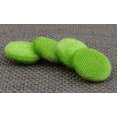 thumbnail image 2 of 12 Pieces Solid 2 Holes Sewing Velvet Fabric Cloth Covered Scrapbooking Craft Buttons, 2 of 5