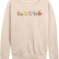 thumbnail image 3 of Spongebob Squarepants - Adorabob Lineup - Women's French Terry Long Sleeve Shirt, 3 of 6
