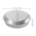 thumbnail image 2 of ELAYARD 10Ud Cubierta De Agujero Fregadero Cocina De Inoxidable Durable Y Estilizada, 2 of 7