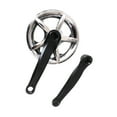 thumbnail image 2 of Accesorios para bielas de ciclismo, fácil instalación, rendimiento, para exteriores, hierro, resistente, componente profesional, plato de 152 mm, 2 of 8
