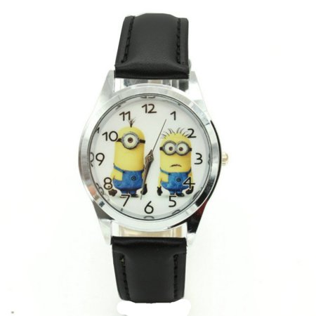 Two Minions on Face of  Watch for Kids and young Adults Crazy Cartoon Characters,