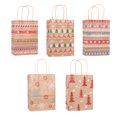 thumbnail image 3 of Moyic Bolsa de papel portátil de Navidad de 10 piezas con asas, almacenamiento de recuerdo de fiesta, regalos diversos, bolsillo para interiores y Kits de decoración para fiestas tipo 5 Moyic HA071321-05, 3 of 6