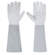 thumbnail image 1 of Guantes de jardinería de tubo largo de piel de vaca para hervir para el cultivo de verduras, flores, arreglos florales, poda de ganado, guantes de jardinería protectores transfronterizos de dos capas, 1 of 5