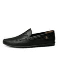 thumbnail image 4 of Spring Summer New Men's Casual Hollow Loafers Slip On Breathable Leather Flats Boat Shoes Driving Shoes Moccasins Comfort Walking Shoes, 4 of 9