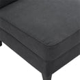 thumbnail image 6 of Home Square 2-Piece Set with 78" Sofa and Tufted Slipper Chair in Charcoal, 6 of 21