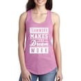 thumbnail image 1 of Teamwork Makes The Dream Work (white) Racerback Tank, 1 of 3