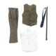 thumbnail image 4 of Traje De Figura Masculina 1:6 Para Decoración De Figura De Acción De 12 Pulgadas Marrón Sunnimix Ropa de soldados masculinos, 4 of 8