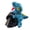 blue tyrannosaurus r, variant on Lightweight Balance Bike Chest Pad Anti-Collision Protector Comfortable