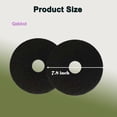 thumbnail image 4 of Qzbhct 14 Pack Activated Carbon Filters for Hidden Cat Litter Planters Cat Litter Box, 7.8 Inch x 0.2 Inch Trimmable Pads, 4 of 8