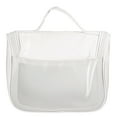 thumbnail image 4 of Unique Bargains 1 Pc Women Portable Flip Cover Makeup Bag for Vacation Camping Travel Gym PU Leather White, 4 of 4