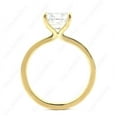 thumbnail image 5 of Cora Jewellery 2CT Heart Moissanite Simple Solitaire Engagement Ring For Women, 14K Yellow Gold, 5 of 6