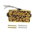 thumbnail image 4 of Pastilla Humbucker de doble bobina, reemplaza el accesorio fácil de instalar, pieza de guitarra eléctrica de 7.5K/15K para escenario, banda de 52 mm, 4 of 8