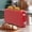Red, variant on Slim 2-Slice Toaster, 10" Long Slot,6 Shade Settings with Cancel, Reheat & Defrost, Auto Shut off, Removable Crumb Tray,Red
