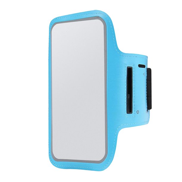 1pc Impermeable Teléfono Brazalete Transpirable Soporte para teléfono móvil azul claro Sunnimix Brazalete de teléfono móvil para correr