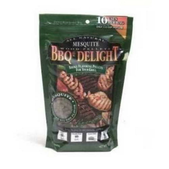 BBQr's Delight Mesquite Pellet Blend 1lb Grilling Smoking Pellets 100% All Natural