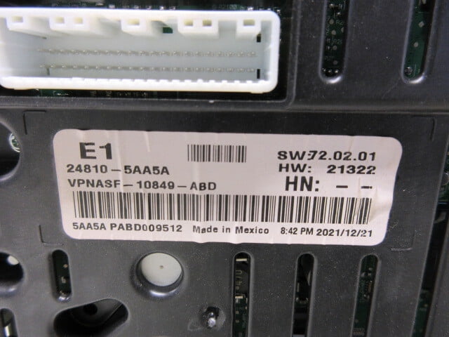 Pre-Owned 22 2022 Nissan Murano Speedometer Speedo 10K Miles OEM LKQ - Verify Specific Vehicle Fitment In Description - (Good)