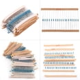 thumbnail image 4 of Juego de Resistencias de película Metálica, 1/4W 1% de tolerancia, 1280 piezas 64 valores kit Surtido de resistencia de 1-10M Ohm, Codificados por colores, Clasificados, Párr., 4 of 7