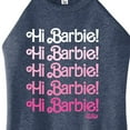 thumbnail image 3 of Barbie The Movie - Hi Barbie Stacked - Juniors High Neck Tank Top, 3 of 5