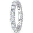 thumbnail image 3 of Everly Women's Moissanite Sterling Silver Ring, 3 of 7