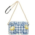 thumbnail image 2 of FORMRS Women Crossbody Purse with Chain Strap Vegan Leather Shoulder Handbag, Light Lemon, 2 of 7