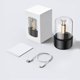 thumbnail image 2 of Candlelight Style Aroma Diffuser 120mL Mist Humidifier Warm White Night Light Quiet Essential Oil Diffuser Cool Mist Air Humidifier for Desktop Home O, 2 of 5