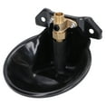 thumbnail image 1 of Stainless Steel Farm Sheep Water Bowl with Copper Valve Touch Control - Automatic Drinking Fountain for Goats, Anti-Bite, Anti-Collision Design, Easy to Clean and Install, 7.1-inch Size, 21.9oz, 1 of 6
